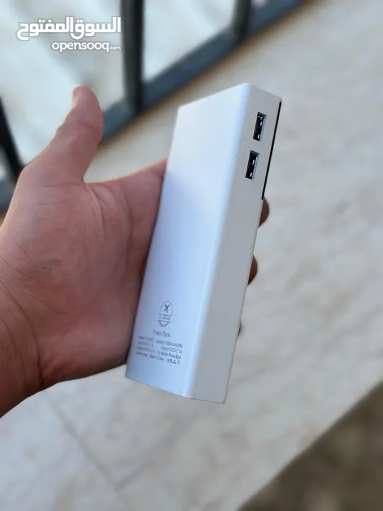 بور بانك Power Bank بطاريه متنقله حجم سعتها 16800 ملي امبير تشحن هاتفك 4 مرات شحن فل بسعر الجمله 35