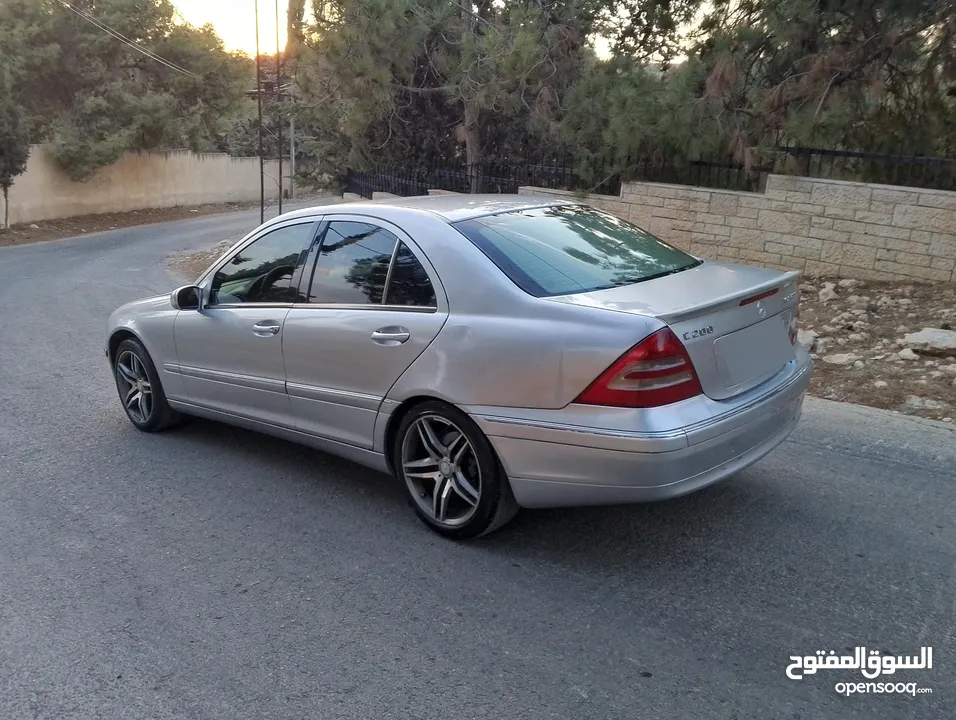 مرسيدس C200 W203 كمبريسور فل بسعررر مغرري