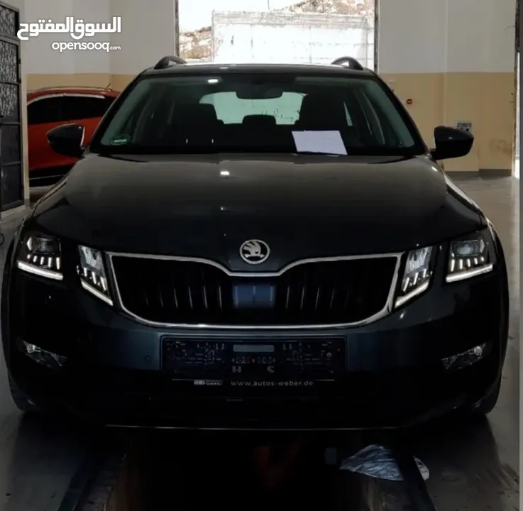 سكودا اوكتافيا 2020 بالرخصة يد اولى