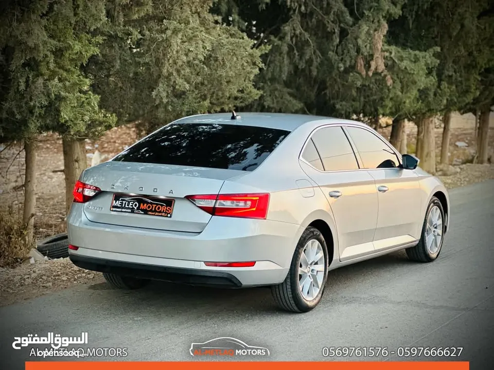 سكودا سوبير ديزل 150حصان ترخيص 2020. رام لله او الخليل