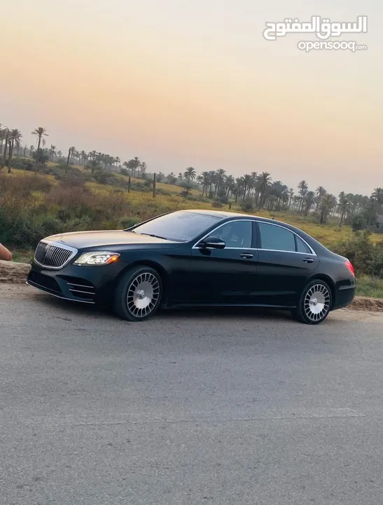 مرسيدس S450 2018 نظيفه جدا