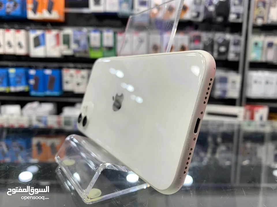 iPhone 11 (128) GB ايفون 11 مستعمل بحالة ممتازة مش مفتوح او مصلح نهائياً