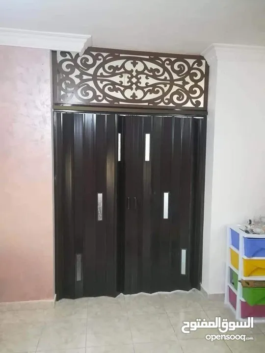 ابواب اكورديون واباجورات وشورات وصيانه وتركيب