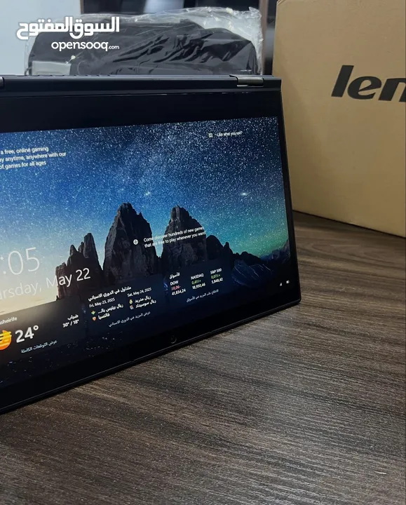 Laptop Lenovo ThinkPad yoga x13 مواصفات ممتازة جدا core i5 جيل عاشر - ram 16/ SSD 512  وسعر منافس جد