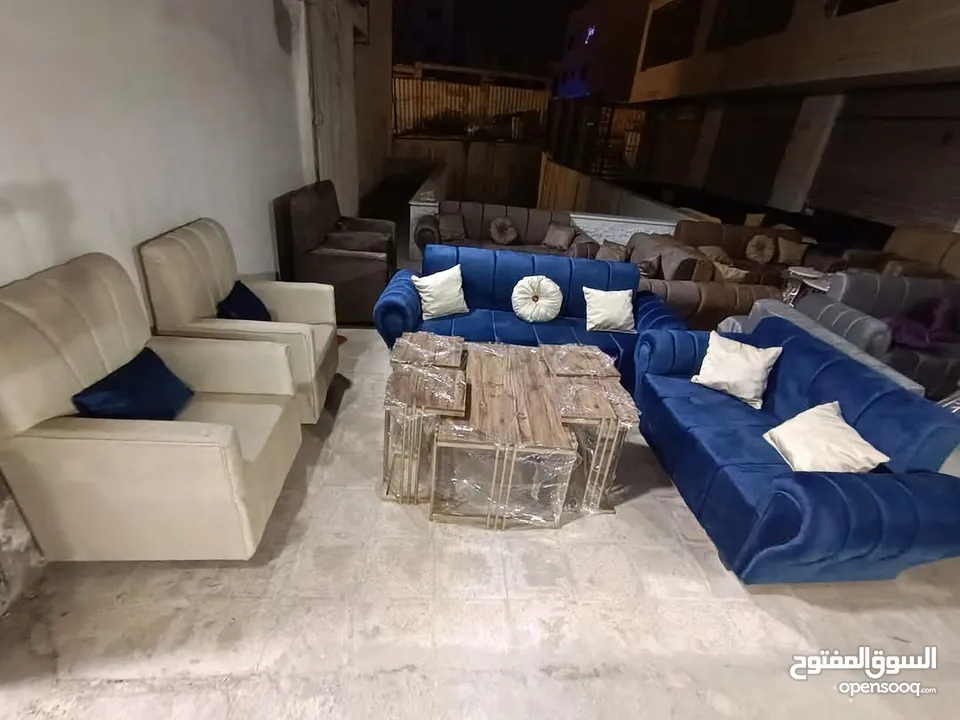 كنب موديل شرحات مكون من 4  قطع