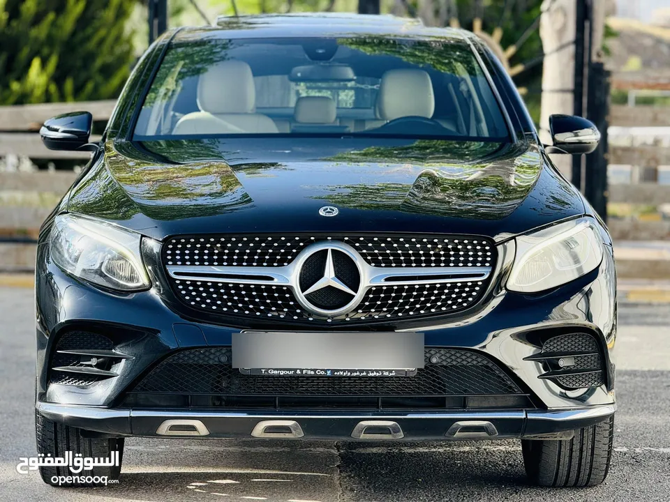Mercedes benz GLC350e coupe 2018 فحص كامل كرت ابيض