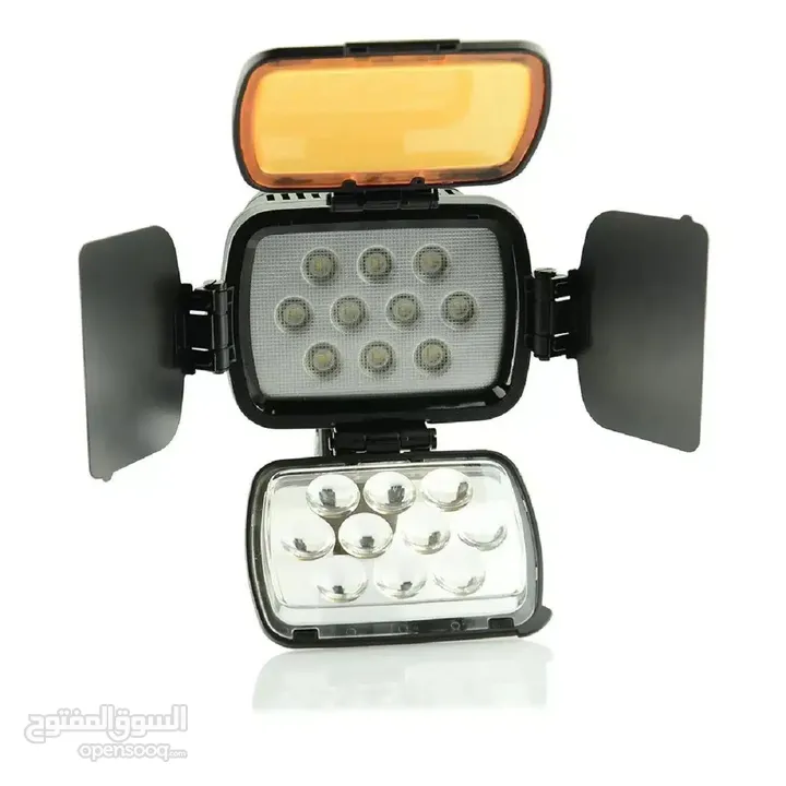 كشاف ليد لتصوير الفيديو متعدد الاستخدام