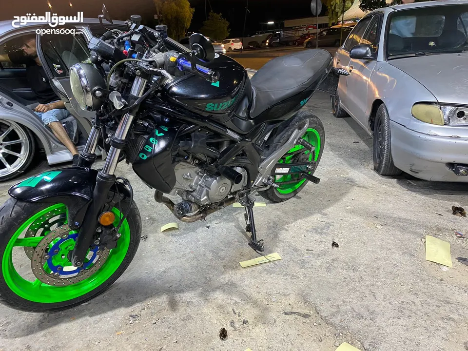 سوزوكي sv650 موديل 2013
