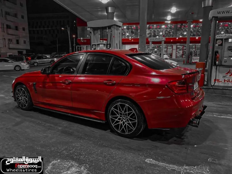 Bmw f30 320i  2013 kitm3 بي ام 320i عليها كت ام 3  2013