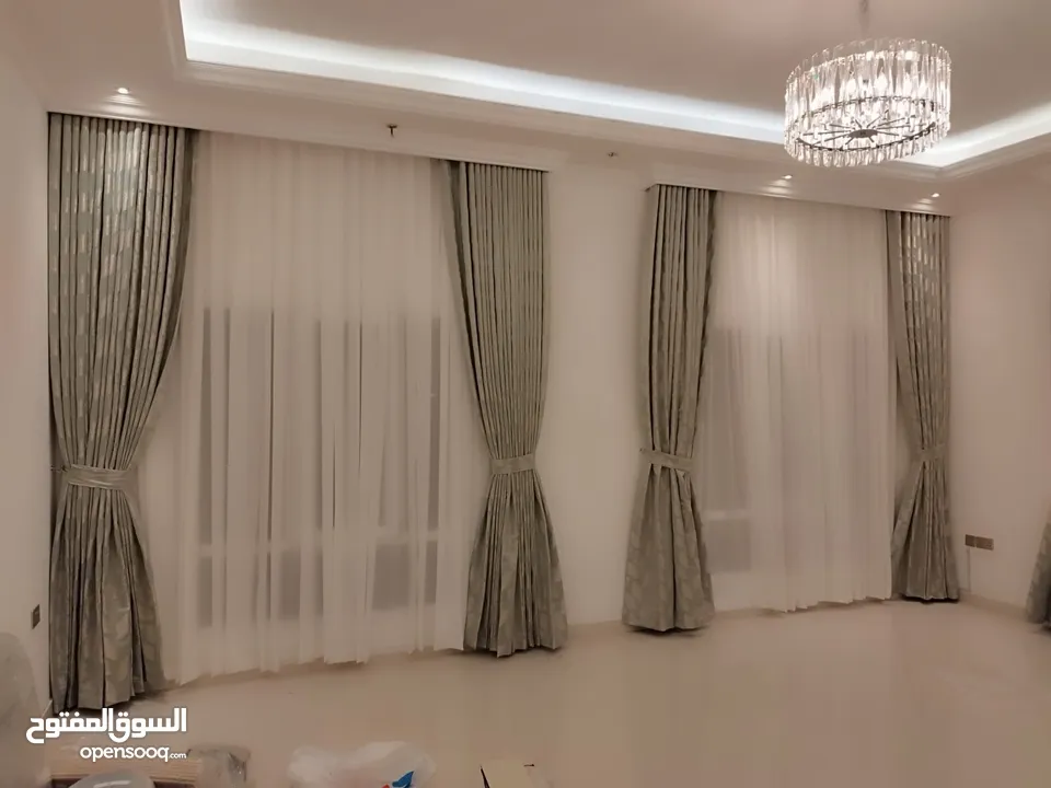All types of curtains and sofa reparing and sofa fabric changing.