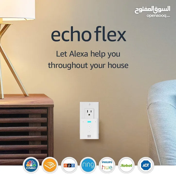 إيكو فليكس – Echo Flex - Plug-in mini smart speaker with Alexa