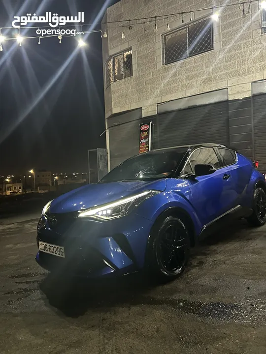 Toyota chr 2021 وارد المركزية وتحت كفالة الوكيل piano black