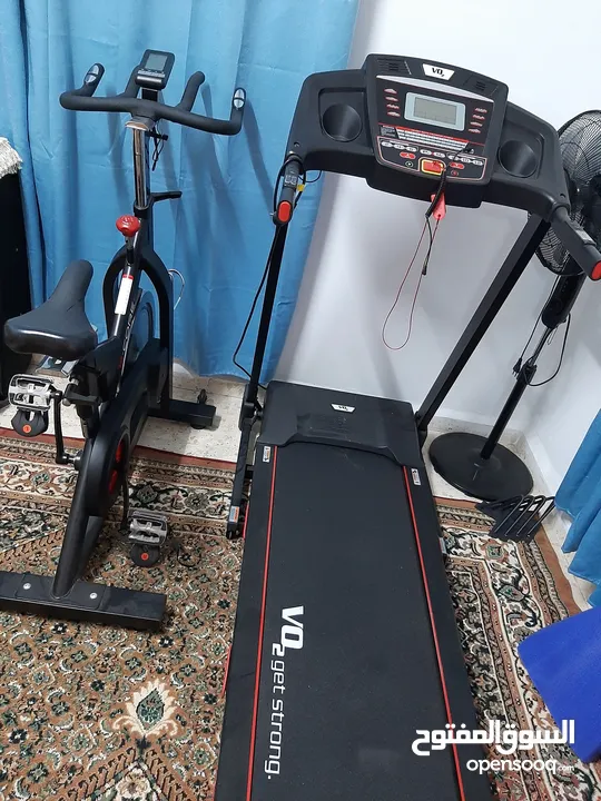 جهاز مشي كهربائي VO2 Get Strong (قابل للطي)