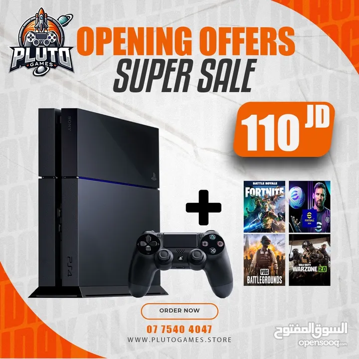 Ps4. بلايستيشن. بلايستيشن 4. PlayStation. بلايستيشن للبيع. Ps4 fat. Ps4 slim.  كل الاجهزه مكفوله سنه