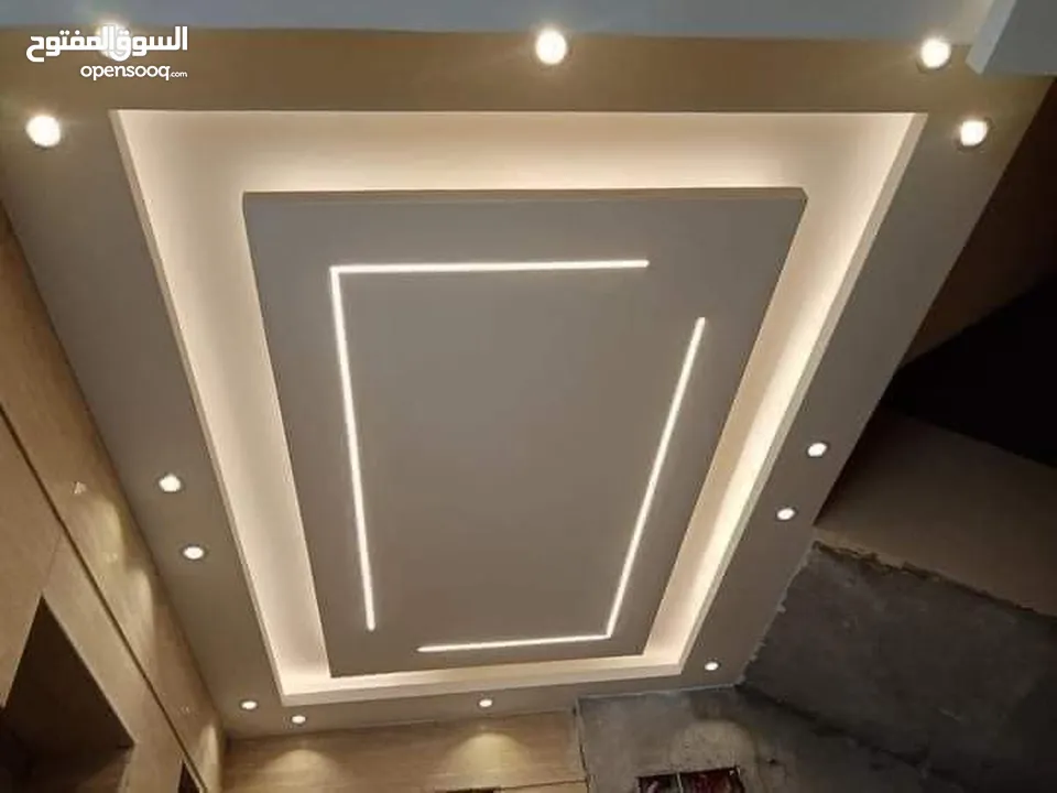 معلم جبس بورد ودهان سوري دهين وديكورات جبسمبورد