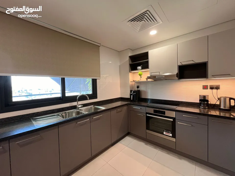 1 BR Freehold Fully Furnished Apartment in Al Mouj – Shared Pool/Gym