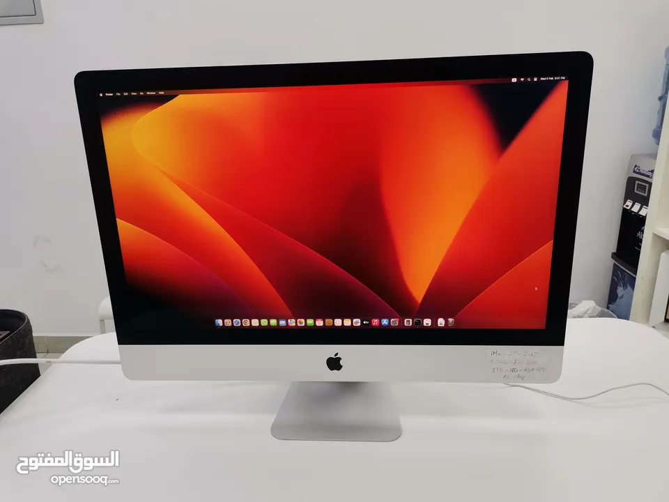 iMac 27-inches 2017 8GB 1TB