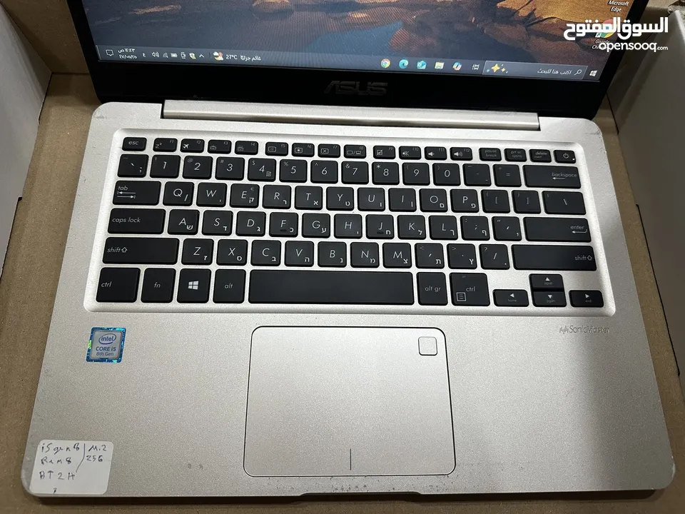 لابتوب asus i5 جيل ثامن كيبورد مضيء سعرر طحن