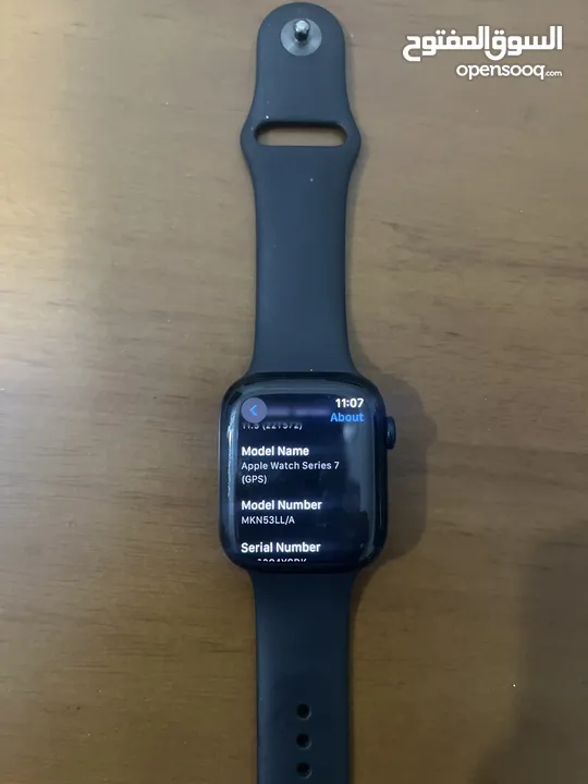 Apple Watch Series 7 (45mm) – لون Midnight Blue للبيع