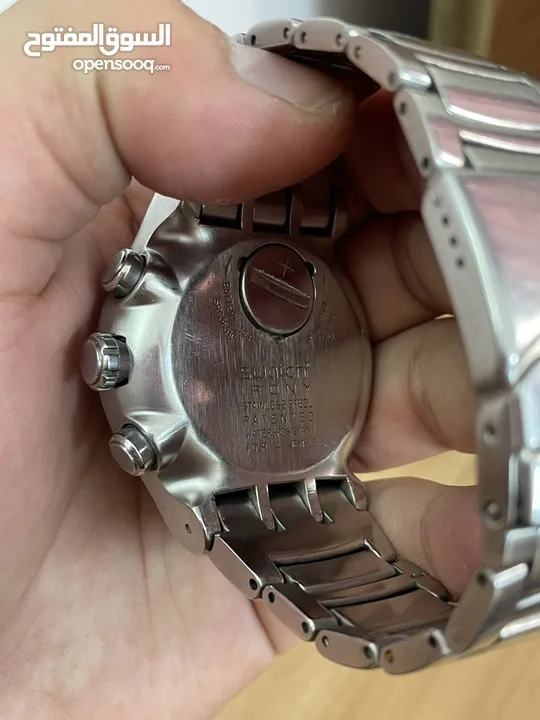 ساعة سواتش swatch جامبو رجالي اصلي