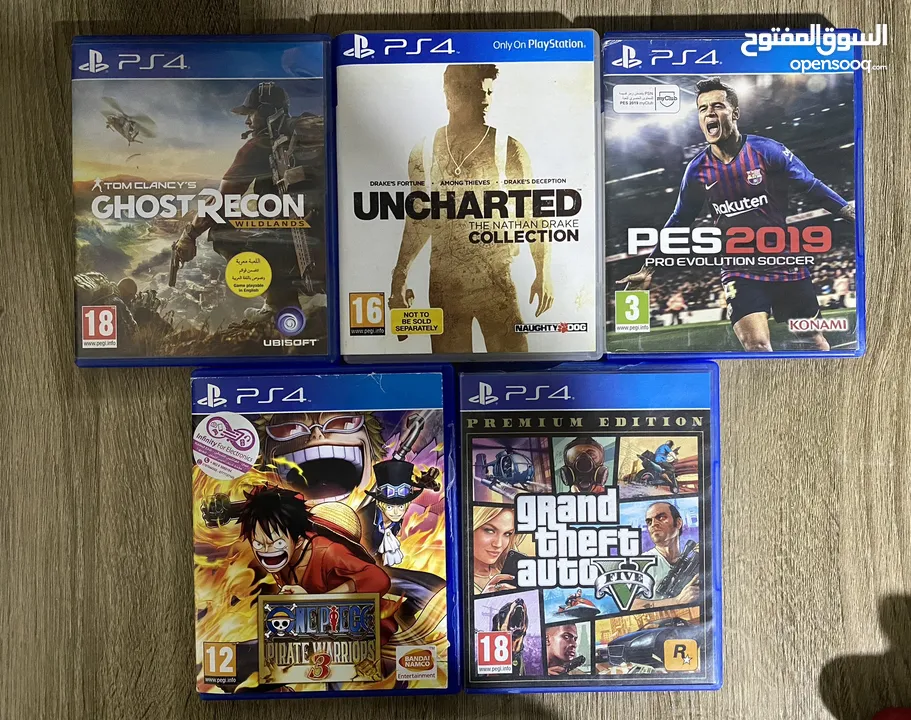 Ps4 slim 1000g ولا ملاحظة