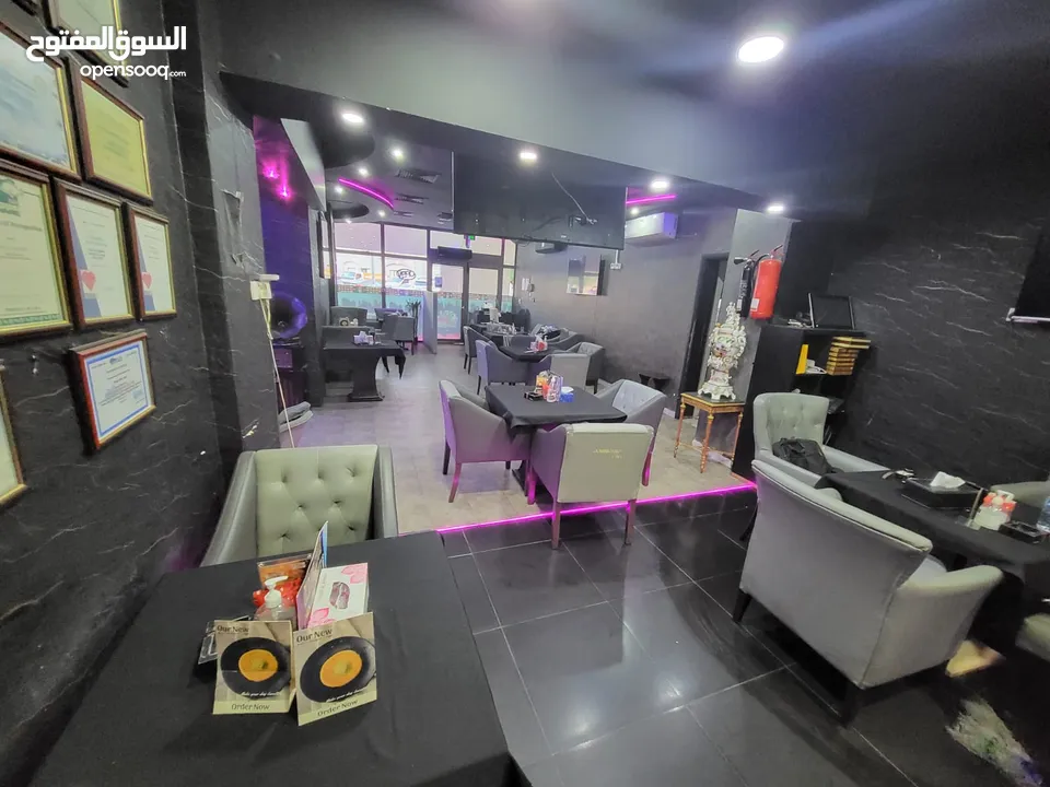 مقهي وكافتريا للبيع Cafe shop and cafeteria for sale