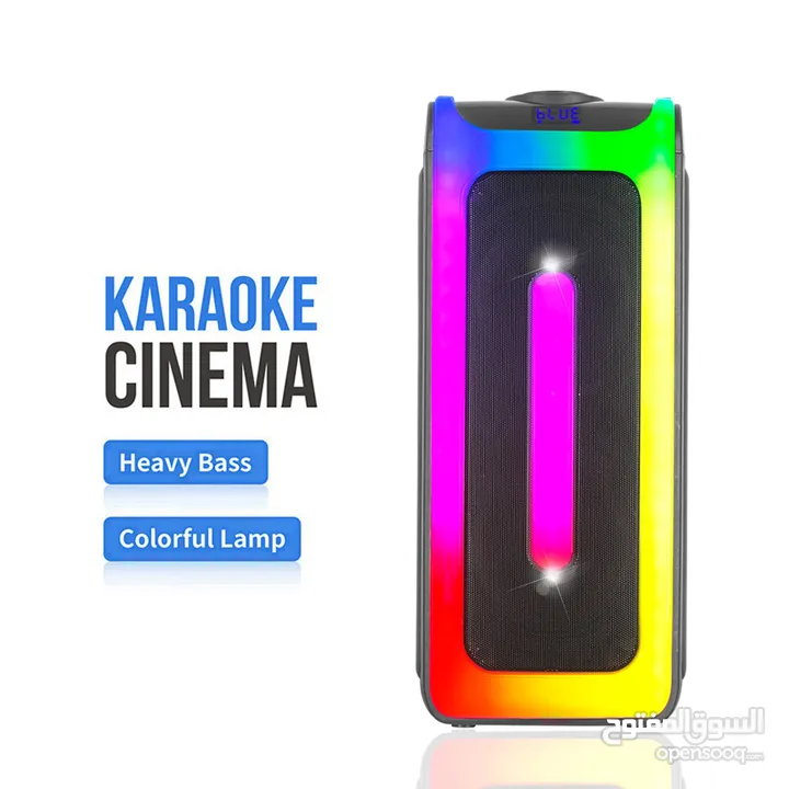 KOLAV D2806 8 Inch Party Sound System Bluetooth Speaker سماعات بلوتوث للحفلات سبيكر