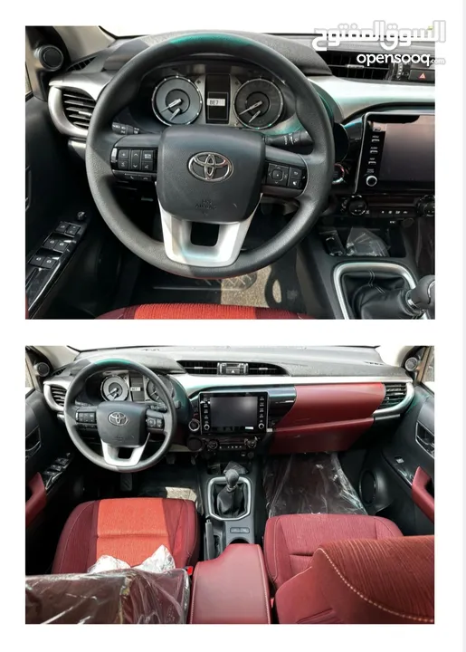 TOYOTA HILUX DC 2.7L FULL OPTION- -2024 GCC ZERO KM تقبل التصدير للسعودية و جميع الدول.. خليجي