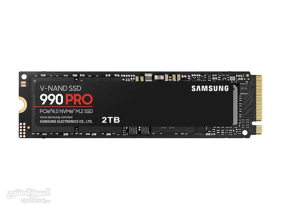 هارد سامسونك 990 PRO PCIe 4.0 NVMe SSD سعة 2 تيرا بايت m.2 شرط جديد غير مستخدم