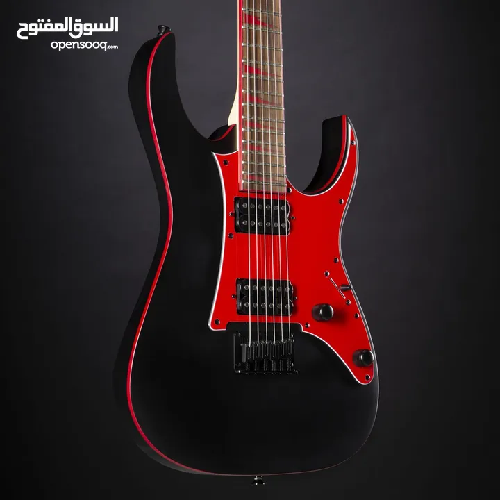 ‏IBANEZ E-Gitarre ‏Gio GRG131DX-BKF Black Flat, E-Gitarre