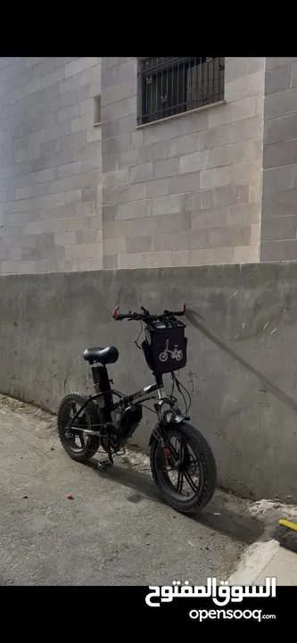 بسكليت كهربا عجل عريض