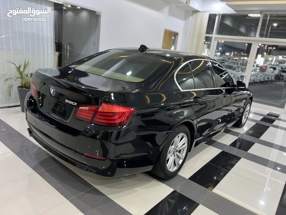 للبيع BMW 520I موديل 2013 بحالة الوكالة