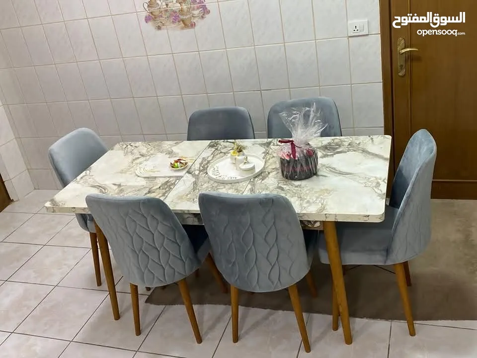 طاولات طاولة سفرة صناعة تركيا مع 6 كراسي صناعة تركيا الطاولات مع 6 كراسي
