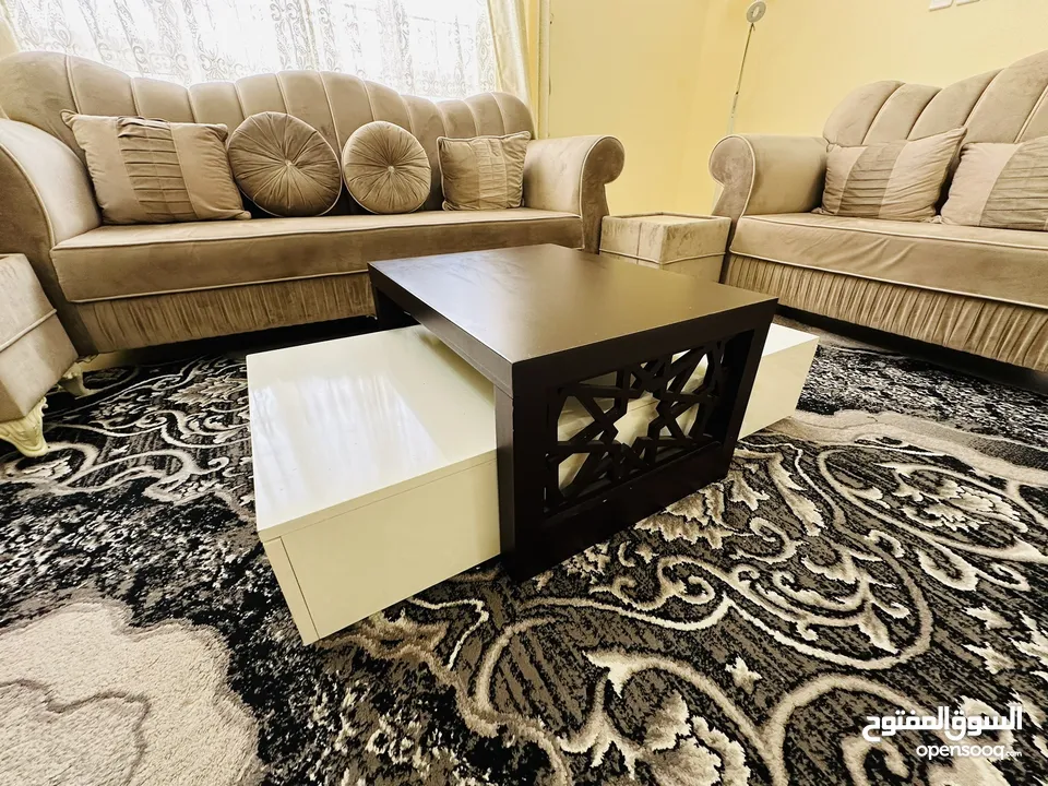 Sofa set 7 seater with center table