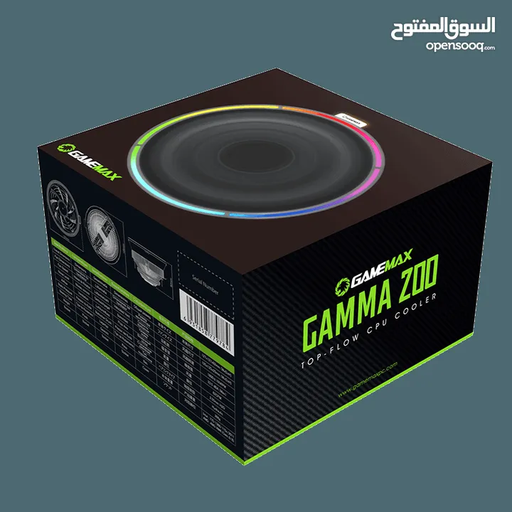 مراوح/ مروحه تبريد هوائي Gamemax Gamma 200  Air Cooling