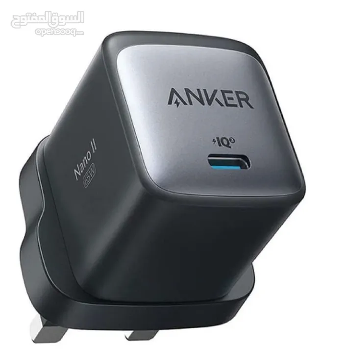 فيشه شحن اصلي من انكر Anker nano ii 65w Mac Blug a2663k11