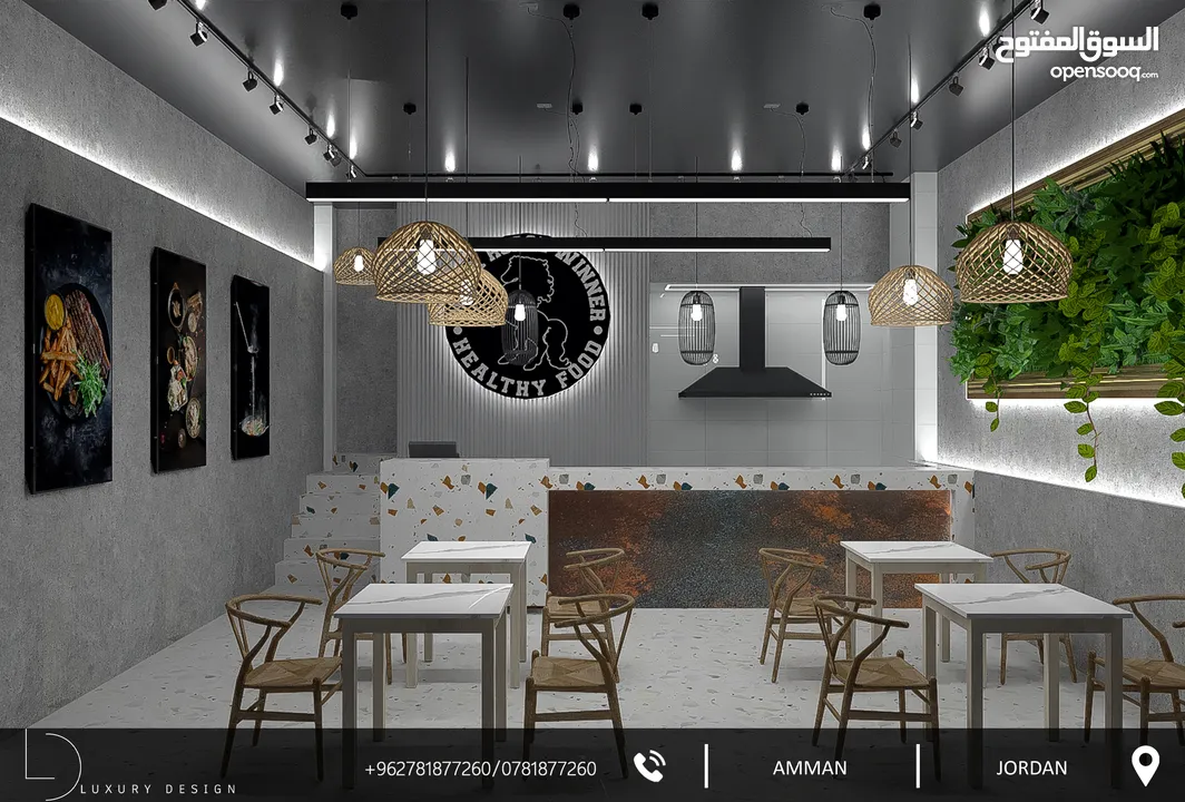مكتب (LUXURY DESIGN) للتقديم خدمات هندسة التصميم الداخلي والمعماري والتنفيذ والإشراف لكافة المشاريع