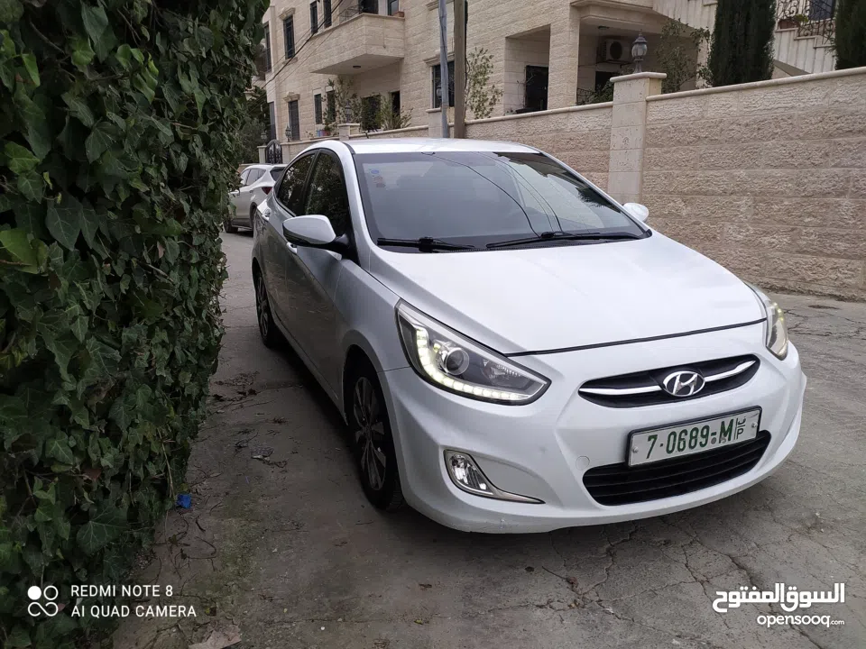 اكسنت ديزل/ترخيص 16/اتوماتيك خصوصي/فل الفل بدون فتحه  فحص كراتين