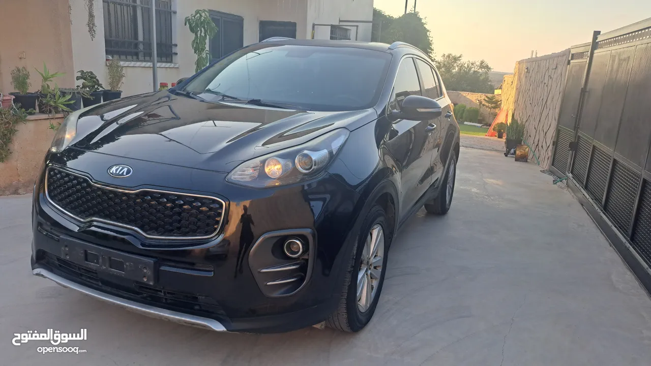 عىض مغري عالكاش كايا سبورتاج 2018 ديزل اتومات فل فل بدون فتحه فحص ممتاز