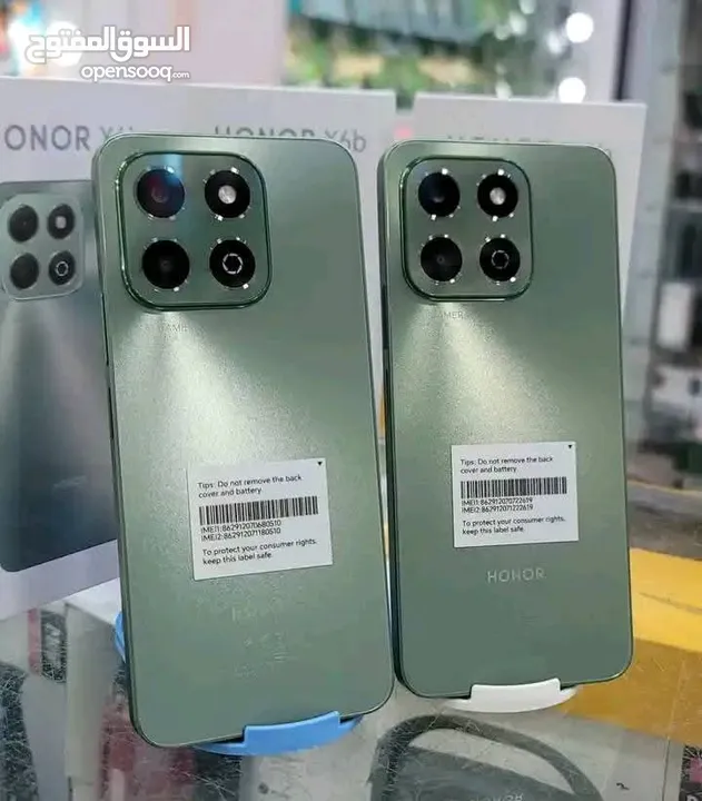 جهاز جديد كفاله سنه  256g 12ram و 128 Honor x6b