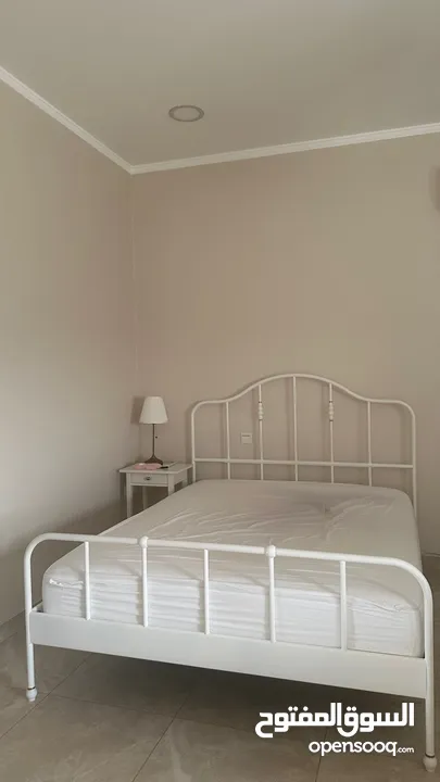 White Ikea Bed Very Good Condition for Sale