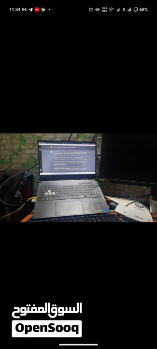 ASUS TUFF F17 SLIGHTLY USED, MINT CONDITION, NO SINGLE SCRATCH- 16 gb ram, 4gb graphics, i5 process,