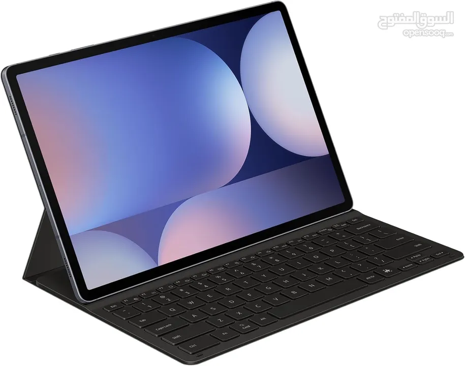 SAMSUNG Galaxy Tab S9 FE+ S9 + Book Cover Keyboard كفر تابلت سامسونج اس 9 بلس اس 9 بلس اف ي