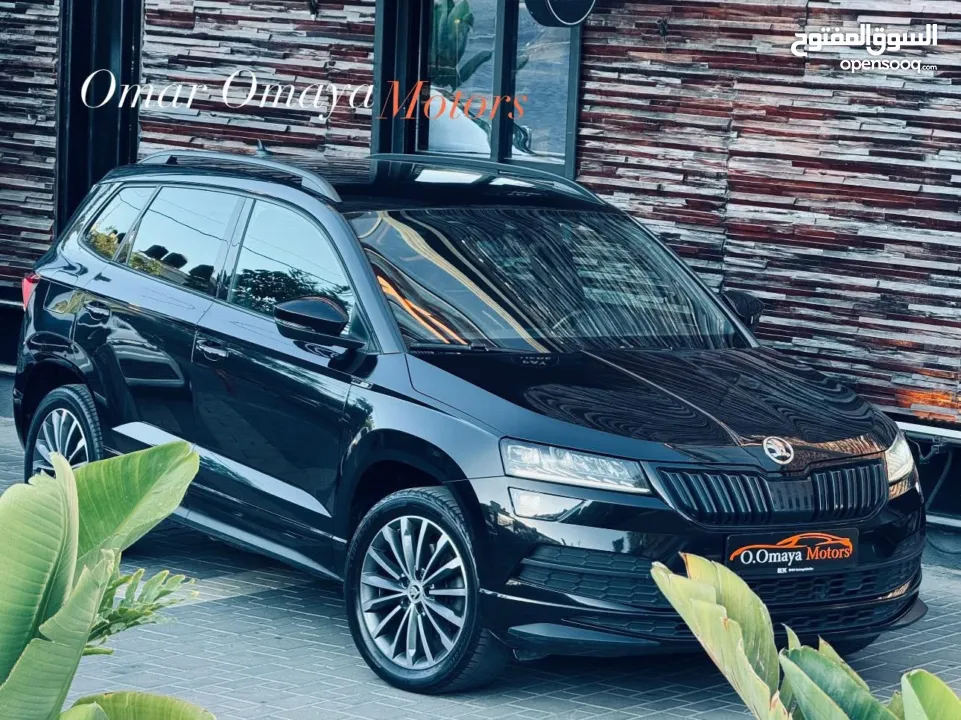 عرض خاص وحصري لأصحاب الإعفاءات الجمركية!   سكودا كاروك سبورت لاين بلاك إيديشن  متورفر ديزل+بنزين