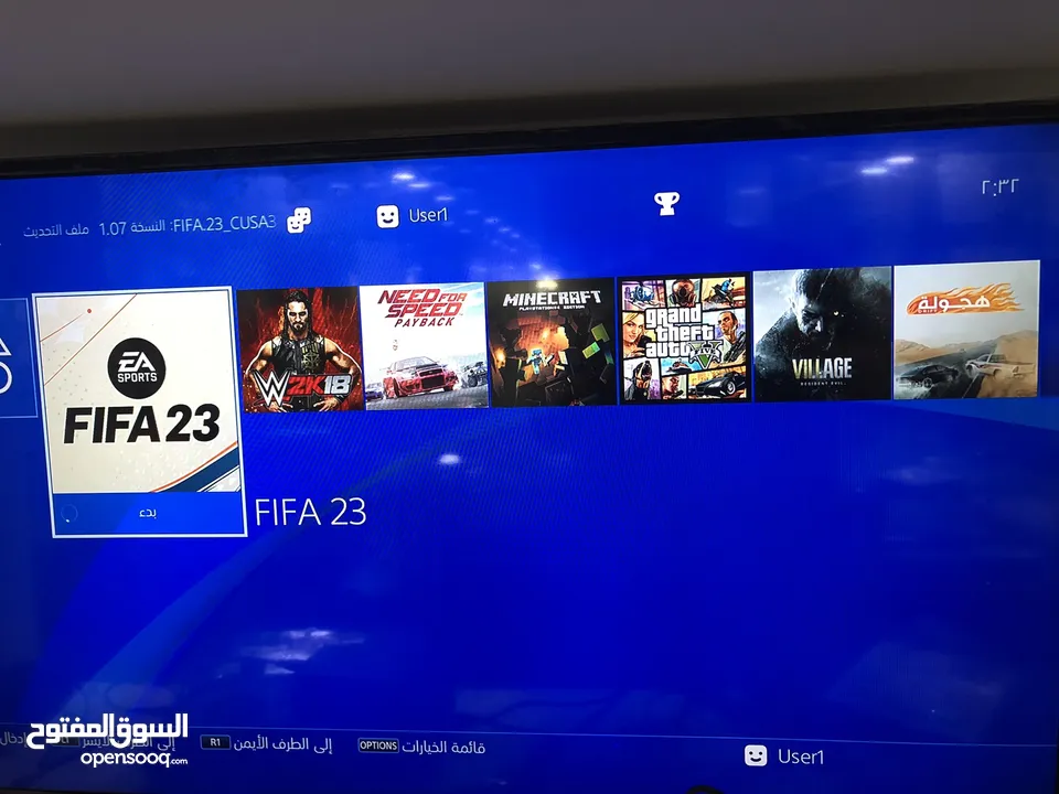 Ps4 fat  للبيع