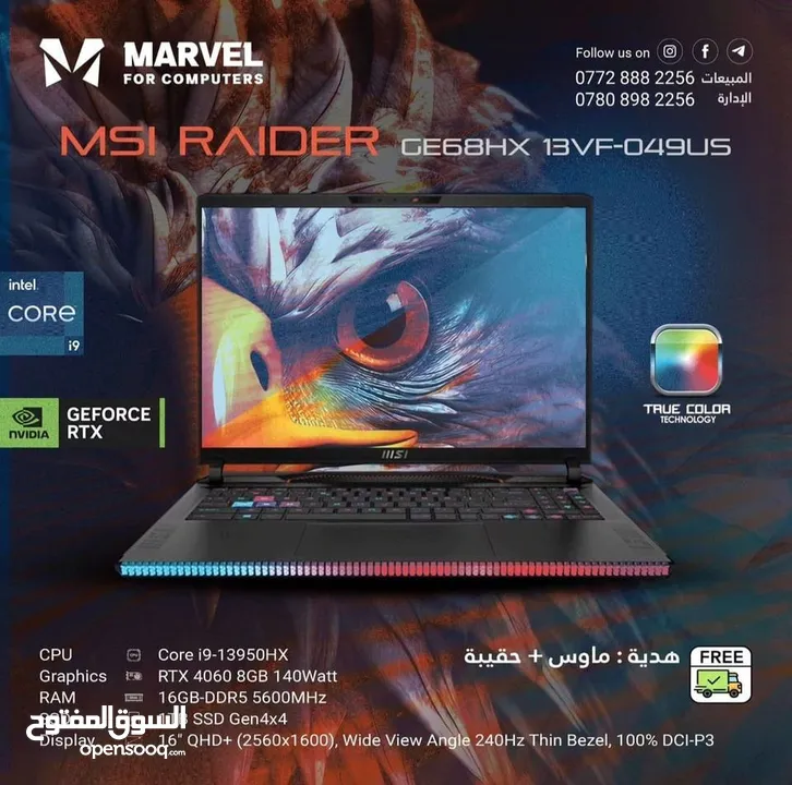 Msi Raider Ge68