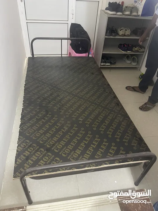 Steel bed for sale at OMR 8