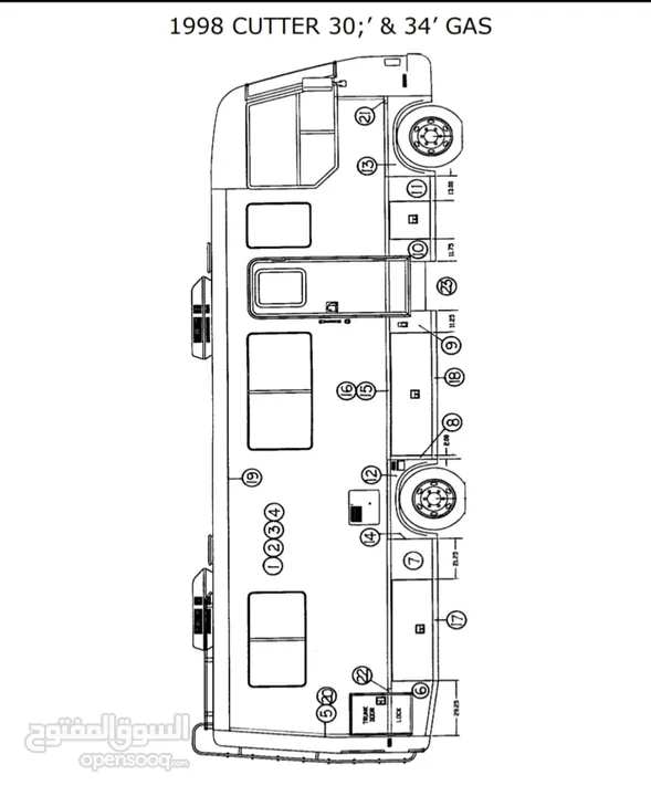 موتر هوم أمريكي AIRSTREAM CUTTER Class A 1998 RV