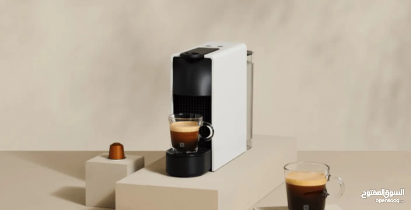 مكينه قهوة Nespresso مستعمله شبه جديد