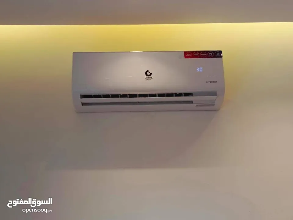 مكيفات جنرال موديلات 2025 نحاس بالكامل نسبة توفير تصل إلى 73% كفاله 5 سنوات شامل توصيل وتركيب محانا